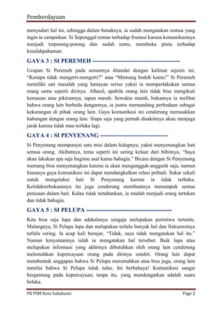 Membangun Gaya Komunikasi yang Ramah namun Berwibawa